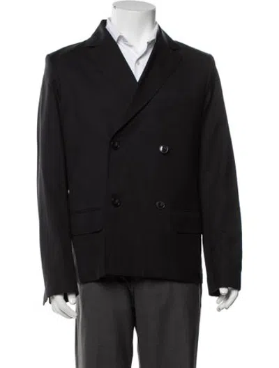 Pre-owned A.p.c. Wool Blazer In Black