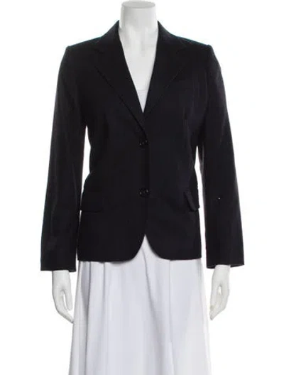 Pre-owned Apc Wool Blazer In Blue