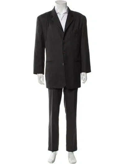 Pre-owned A.p.c. Wool Blazer In Gray