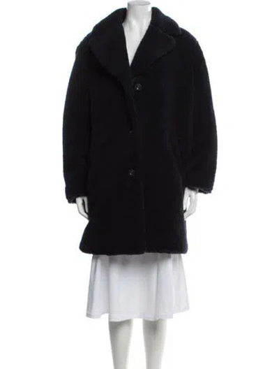 Pre-owned A.p.c. Wool Coat In Black