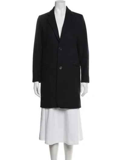 Pre-owned A.p.c. Wool Coat In Black