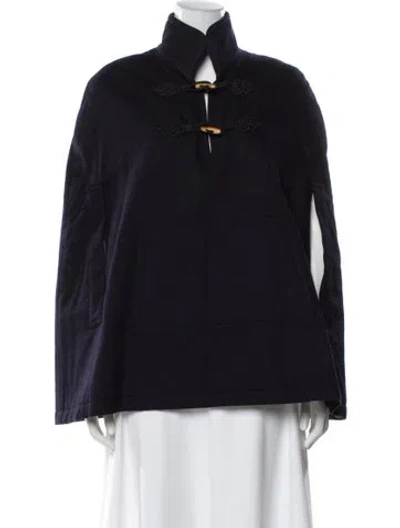Pre-owned A.p.c. Wool Coat In Blue