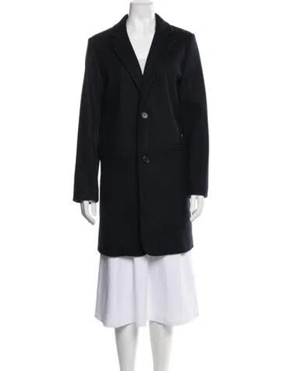 Pre-owned A.p.c. Wool Coat In Blue