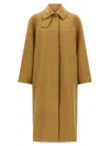 A.p.c. Wool Coat In Brown