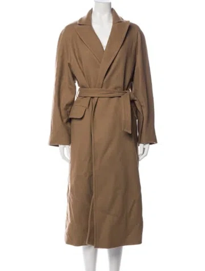 Pre-owned A.p.c. Wool Coat In Brown