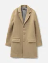 Apc Wool Coat In Neutral