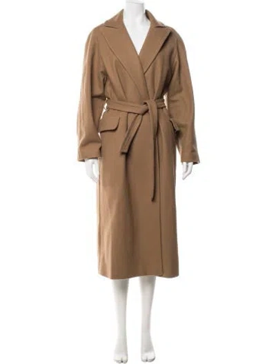 Pre-owned A.p.c. Wool Coat In Neutral