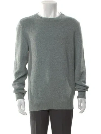 Pre-owned A.p.c. Wool Crew Neck Pullover In Blue