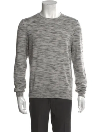 Pre-owned Apc Wool Crew Neck Pullover In Gray