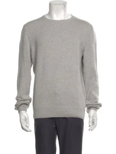 Pre-owned A.p.c. Wool Crew Neck Pullover In Grey