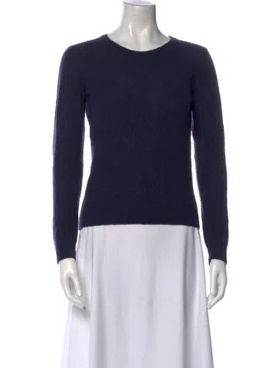Pre-owned Apc Wool Crew Neck Sweater In Blue