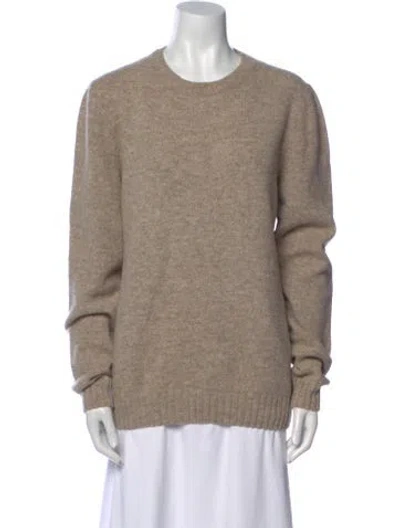 Pre-owned Apc Wool Crew Neck Sweater In Gray
