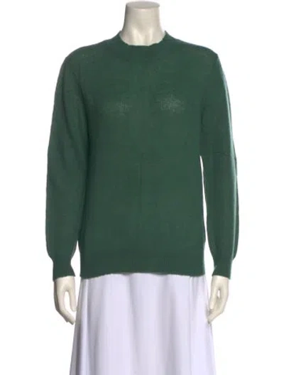 Pre-owned Apc Wool Crew Neck Sweater In Green