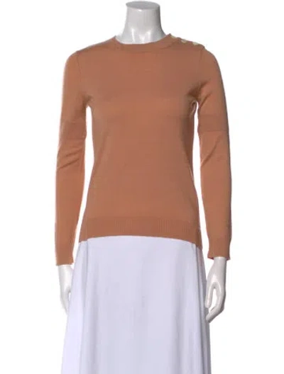 Pre-owned Apc Wool Crew Neck Sweater In Neutral