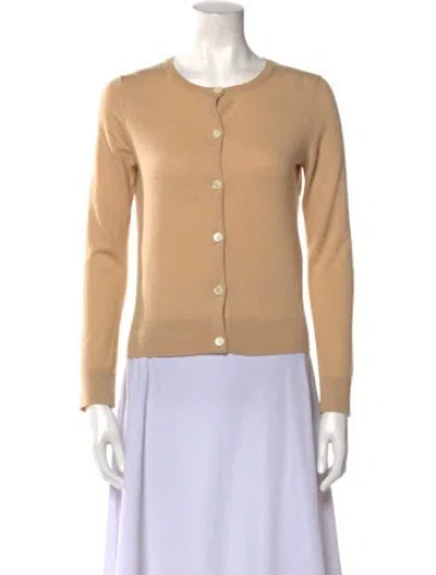 Pre-owned Apc Wool Crew Neck Sweater In Neutral