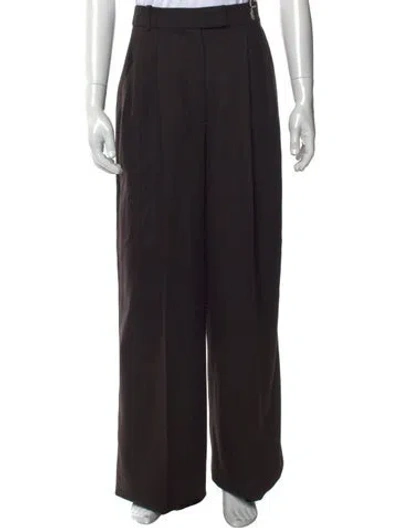 Pre-owned A.p.c. Wool Dress Pants W/ Tags In Brown