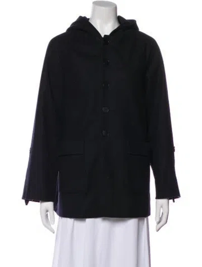 Pre-owned Apc Wool Evening Jacket In Black