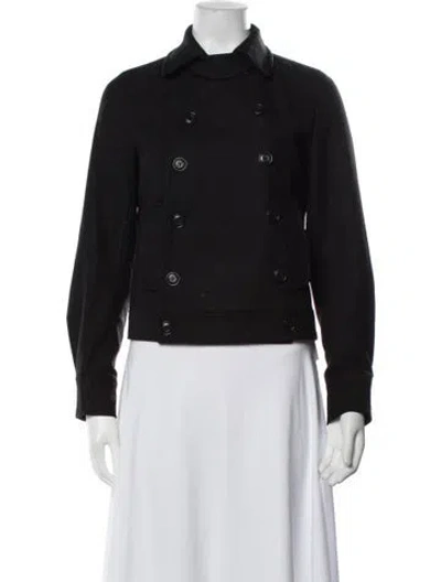 Pre-owned A.p.c. Wool Jacket In Black