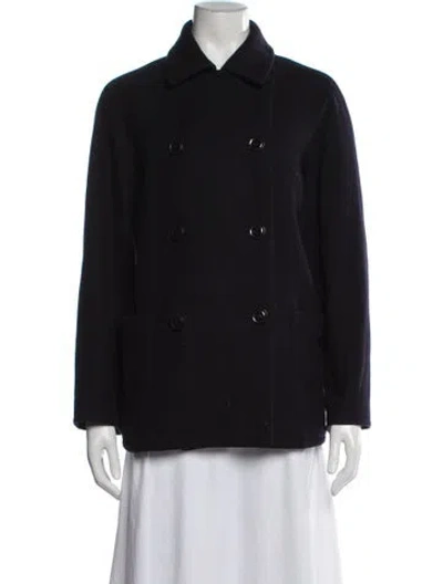 Pre-owned A.p.c. Wool Jacket In Blue