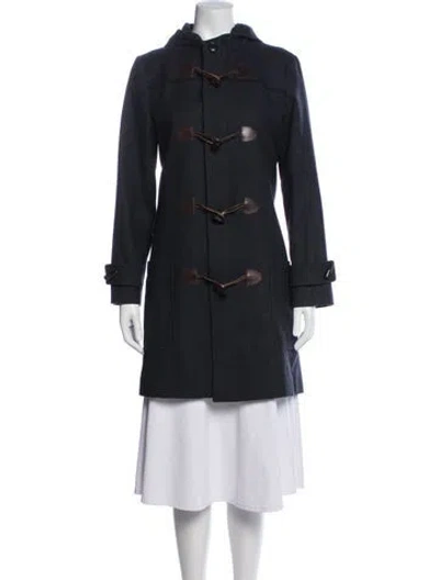 Pre-owned A.p.c. Wool Jacket In Blue