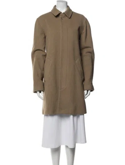 Pre-owned A.p.c. Wool Jacket In Brown