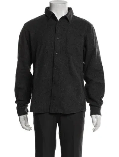 Pre-owned A.p.c. Wool Jacket In Gray