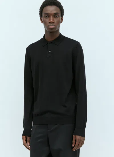 APC WOOL JERRY POLO SWEATER