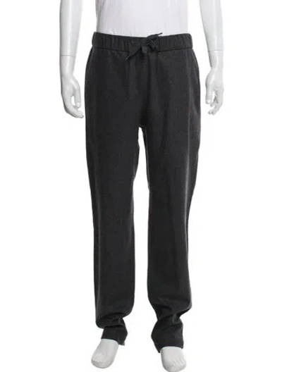 Pre-owned Apc Wool Joggers In Gray