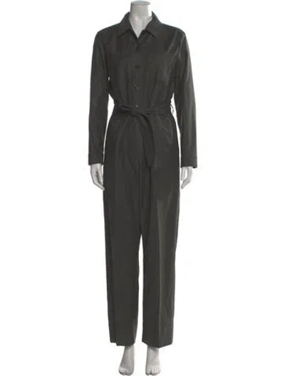 Pre-owned Apc Wool Jumpsuit In Gray
