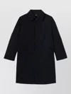 A.p.c. Wool Mac Coat Below Knee Length In Multi