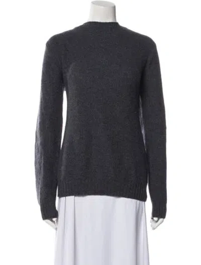 Pre-owned Apc Wool Mock Neck Sweater In Blue