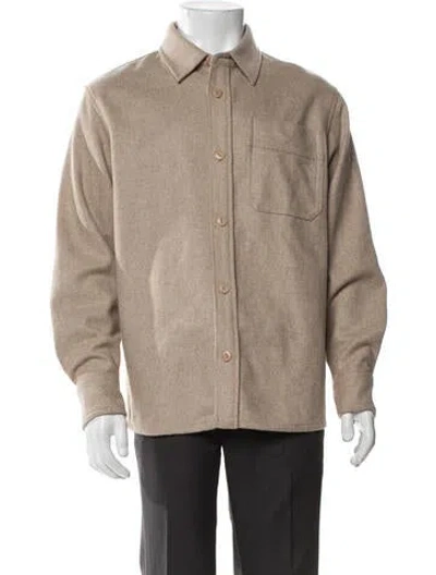 Pre-owned A.p.c. Wool In Neutral
