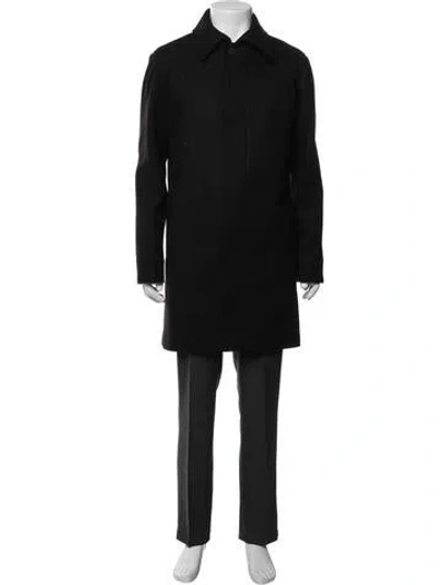 Pre-owned A.p.c. Wool Overcoat W/ Tags In Gray