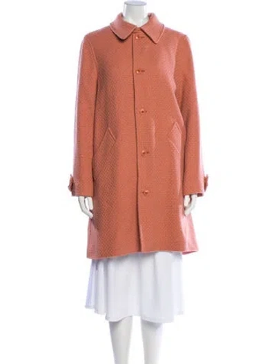 Pre-owned Apc Wool Peacoat In Neutral