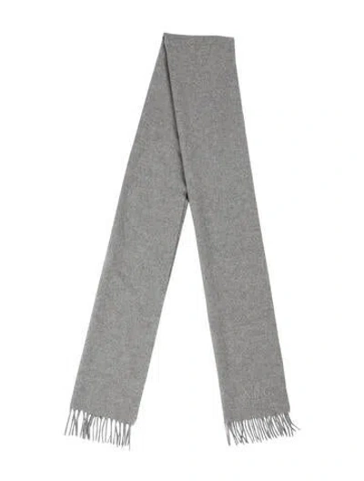 Pre-owned A.p.c. Wool Scarf In Grey