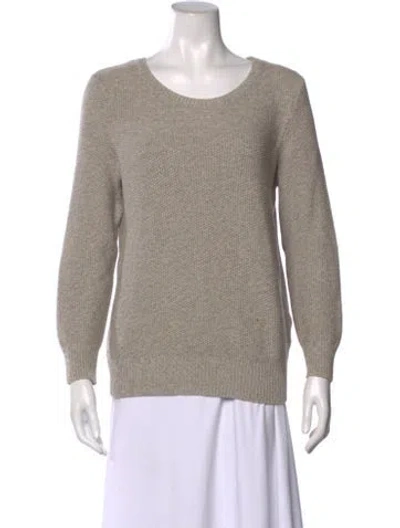 Pre-owned Apc Wool Scoop Neck Sweater In Neutral