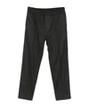 Apc Wool Straight-leg Trousers In Black