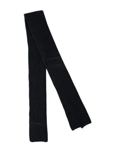 Pre-owned A.p.c. Wool Striped Scarf In Grey