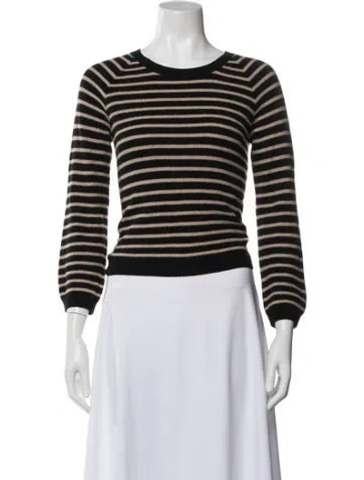 Pre-owned Apc Wool Striped Sweater In Blue