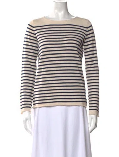 Pre-owned A.p.c. Wool Striped Top W/ Tags In Black