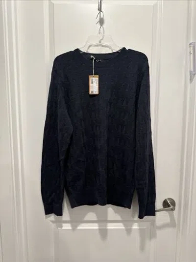 Pre-owned Apc Wool Sweater Blue Sz Xxl