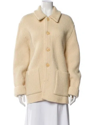 Pre-owned Apc Wool Sweater In Neutral