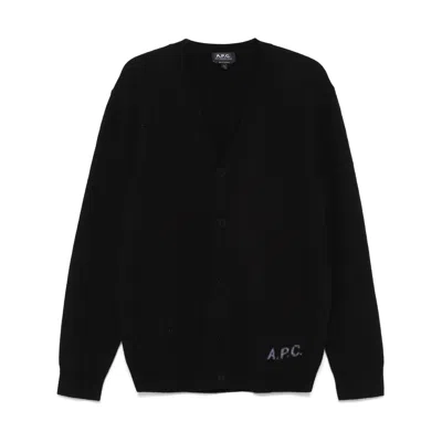 Apc Wool Sweaters In Black