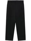 Apc Wool Trousers In Black