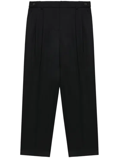 Apc Wool Trousers In Black