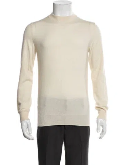 Pre-owned A.p.c. Wool Turtleneck Pullover In Neutral