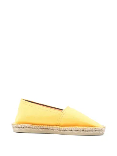 Apc Woven Espadrilles In Yellow