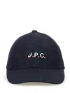 A.p.c. X Asics A. P.c. X Asics Baseball Hat With Logo In Blue