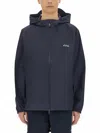 A.p.c. X Asics A. P.c. X Asics Blouson "meadow" In Blue