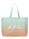 A.p.c. X Asics A. P.c. X Asics Shopping Bag "diane" In Multicolour